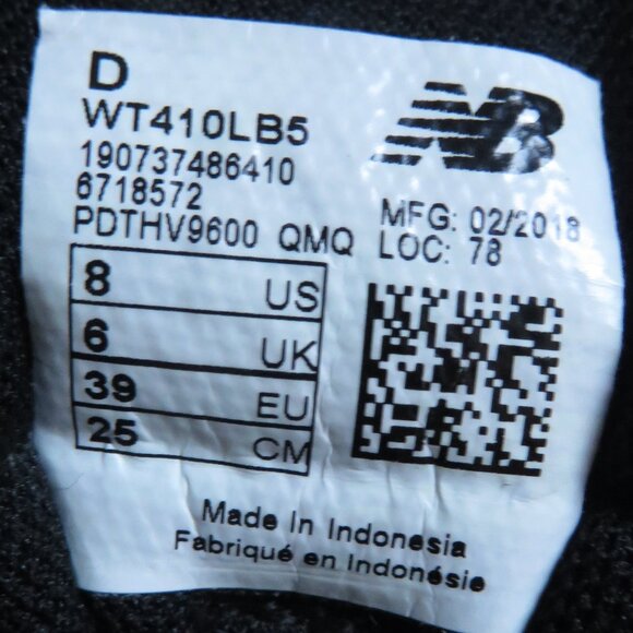 New balance All Terrain womens shoes size 8 black/pink trail running #WT410LB5 - Picture 9 of 10